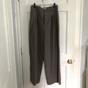 Zara High Waisted Wide Leg Trousers